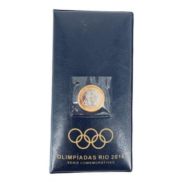 Brazilië. set 17 moedas comemorativas Jogos Olímpicos 2016