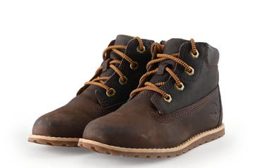 Timberland Enkellaarzen Jongens in maat 28 Bruin, Kinderen en Baby's, Timberland, Verzenden, Jongen of Meisje, Schoenen