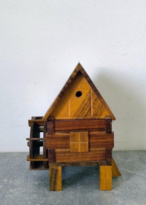 REUGE ( working water mill 683 ) - Cilindermuziekdoos -, Antiek en Kunst, Curiosa en Brocante