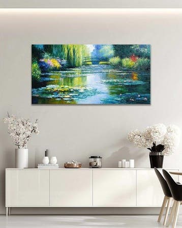 Stefano - Bridge Over Lily Pond