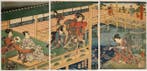 Utagawa Toyokuni III () – Genji twaalf maanden: Satsuki