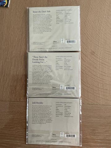 Verenigd Koninkrijk. 50 Pence 2023, 5 x Royal Mint Coin Card
