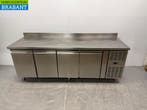 RVS Koelwerkbank 4 Deuren 223 cm 230V Horeca, Ophalen of Verzenden