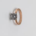 Bague - 14 carats Or rose - 2.51ct. tw. Diamant (Cultivé en