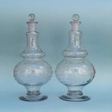 Décanteur (2) - Verre - La carafe Kristallen