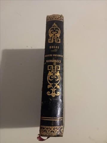 Luigi Bossi - Spiegazione di alcuni vocaboli geologici,