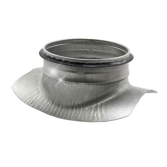 Zadelstuk met rubber 180-180 mm, Bricolage & Construction, Ventilation & Extraction, Envoi