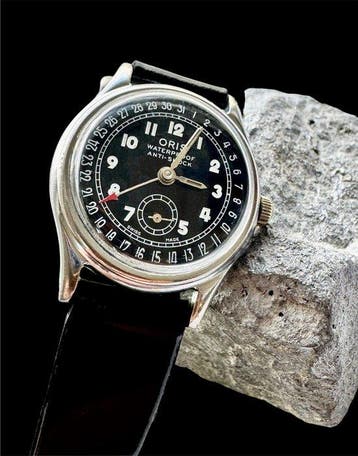 Oris - PONTER DATE MLTARY - Zonder minimumprijs - 704 -, Nieuw