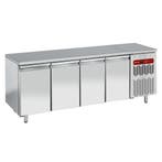 Bakkerij Koelwerkbank | Energiezuinig | 760L | 4 Deuren, Verzenden