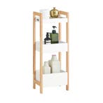 2dekans | SoBuy Badkamerkastje met 3 Vakken - 28x74x20 cm -, Ophalen of Verzenden, Nieuw