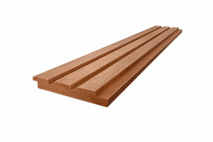 Thermo Ayous gevelbekleding | Triple Rhombus &amp; Channelsiding, Doe-het-zelf en Bouw, Hout en Planken, Plank, Nieuw, Minder dan 25 mm