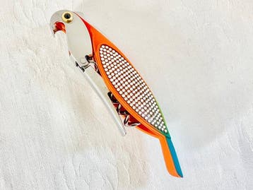 Swarovski - Tire-bouchon - Résine - forme de perroquet, Antiquités & Art, Antiquités | Ustensiles de cuisine