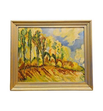 After Paul Cézanne (1839–1906) - NO RESERVE - Autumn Path In