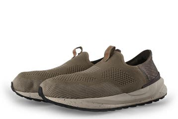 Skechers Instappers in maat 43 Beige, Verzenden, Overige typen