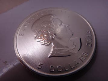 Canada. Elizabeth II. 5 Dollars 2013 - Mapple Leaf - 1 Oz, Postzegels en Munten