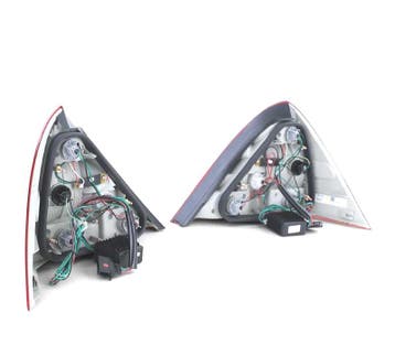 FEUX ARRIÈRE POUR MERCEDES SLK R170 96-04 LED ROUGE CHROMÉ, Verzenden, Nieuw