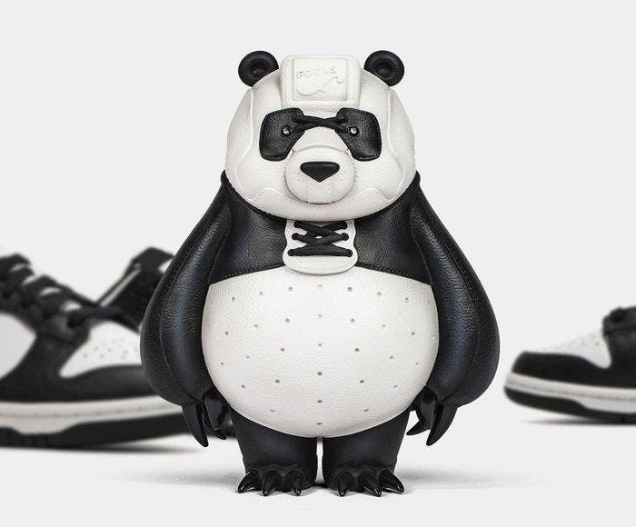 Fools Paradise (XX-XXI) - Panda, Antiek en Kunst, Kunst | Designobjecten