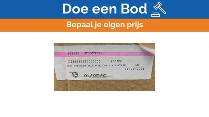 Bieden: Kit Engine Block Chestnut Pipes - WT48X Kit UT33291, Watersport en Boten, Bootonderdelen, Ophalen of Verzenden
