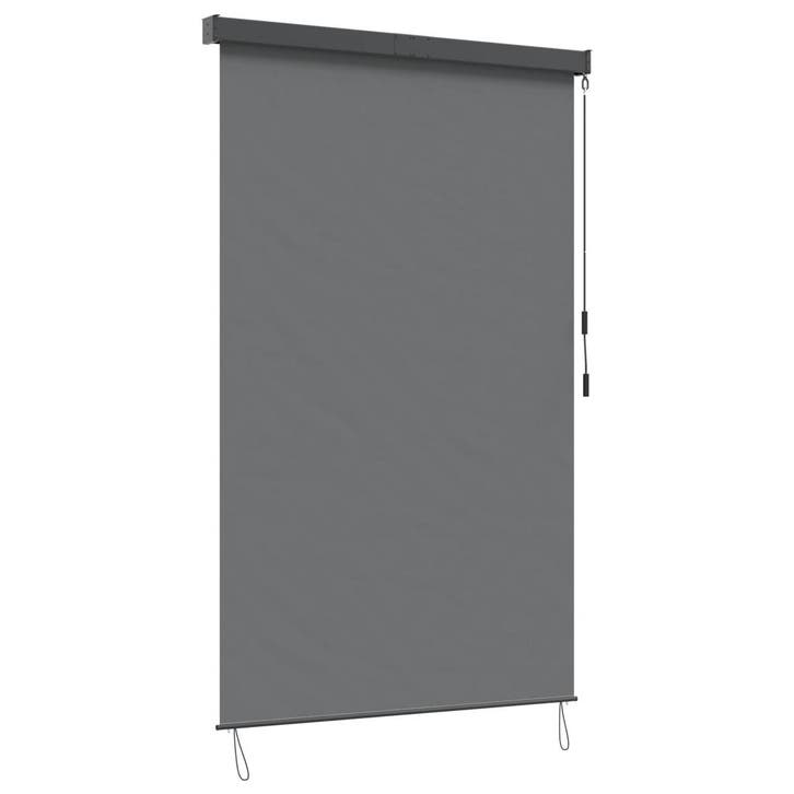 vidaXL Rolgordijn Lichtgrijs 120 x 250 cm Stof en Aluminium, Maison & Meubles, Ameublement | Rideaux & Stores à lamelles, Envoi