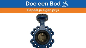 Bieden: Ghibson BLK 1 DN65 GUS1400 16 bar butterfly valve b, Ophalen of Verzenden, Nieuw