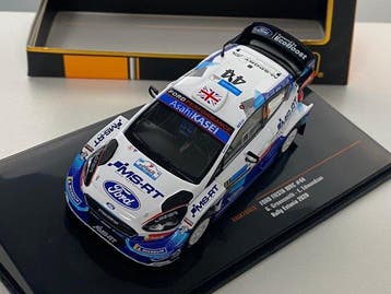 IXO 1:43 - Model raceauto - Ford Fiesta WRC #44 8th Rally, Nieuw