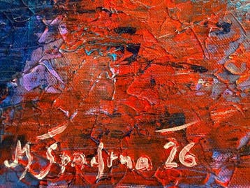 Miroslav Spadrna (pintorcheco) - Donde la luz se quiebra-XL, Antiquités & Art