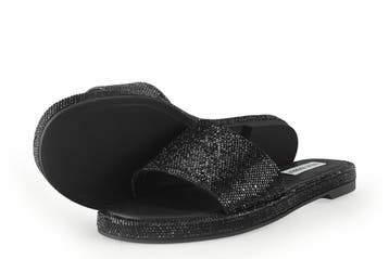 Steve Madden Muiltjes in maat 38 Zwart, Kleding | Dames, Schoenen, Verzenden, Zwart, Steve Madden, Zo goed als nieuw