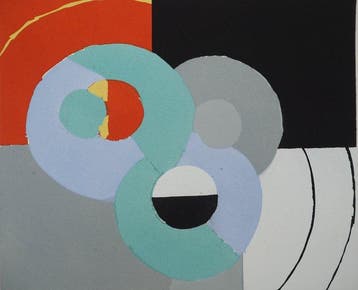 Sonia Delaunay (1885-1979) - Orphisme : Harmonie aux trois