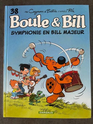Boule et Bill T38 + dédicace - C - 1 Album - Eerste druk -