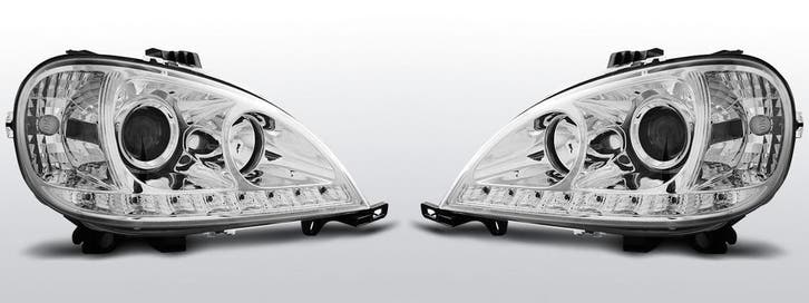 Koplampen Devil Eyes | Mercedes W163 ML M-Klasse 2001-2005 |, Auto-onderdelen, Verlichting, Nieuw, Verzenden