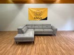 Grijze hoekzetel - SofaCycle - Levering - Gereinigd, Huis en Inrichting, Ophalen of Verzenden, Nieuw