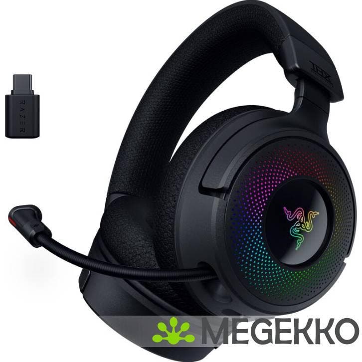 Razer Kraken V4 Draadloos Zwart, Computers en Software, Overige Computers en Software, Nieuw, Verzenden