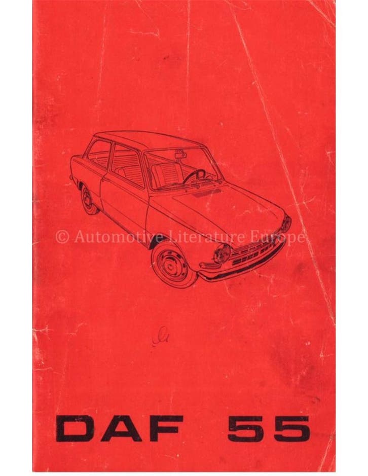 1969 DAF 55 INSTRUCTIEBOEKJE NEDERLANDS, Autos : Divers, Modes d'emploi & Notices d'utilisation