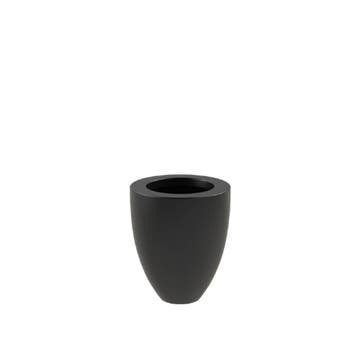 Polyester plantenbak Ø50x59cm - Met bodem, Kunststof, Minder dan 60 cm, Rond, Nieuw