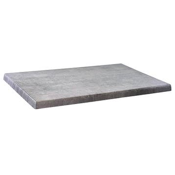 Tafelblad | CITY | Grijs | In-/Outdoor | 700x1100x30(h)mm, Verzenden, Nieuw in verpakking