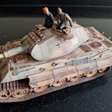 Tamiya 1:35 - Model militair voertuig - Tiger II
