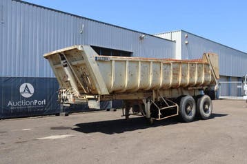 Veiling: Kipper Oplegger Fruehauf 1987