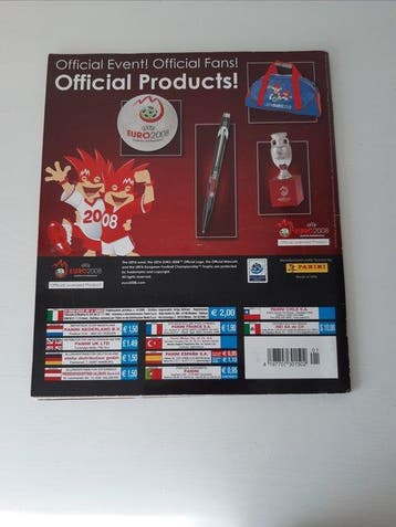 2008 Panini Cristiano Ronaldo - 1 Album complet - Excellent