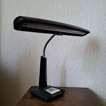 Hitachi Ltd. - Bureaulamp - Moon Light 512 - Metaal, Plastic