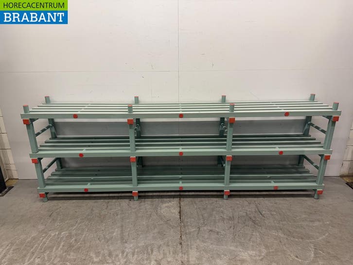 REA Koelcelrek Vriescelrek Opbergrek Rek Stelling 300 cm, Zakelijke goederen, Horeca | Meubilair en Inrichting, Ophalen of Verzenden