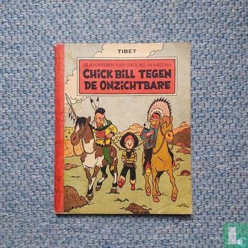 Chick Bill tegen de onzichtbare - 1954, Boeken, Stripverhalen, Eén stripboek, Verzenden, Gelezen, Gascard, Gilbert.