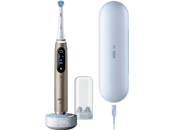 Oral-B iO Series 10 - Elektrische Tandenborstel - Gold, Bijoux, Sacs & Beauté, Beauté | Soins de la bouche, Envoi