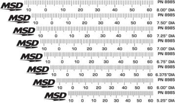 Timing Tapes for Harmonic Balancers, Ophalen of Verzenden