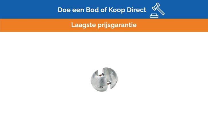 Bieden: Vetus ZASA1C Zinc Anode Kit for 1 Inch Propeller Sh, Watersport en Boten, Bootonderdelen, Ophalen of Verzenden