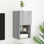 vidaXL Tv-meubel met LED-verlichting 30,5x30x60 cm grijs, Verzenden