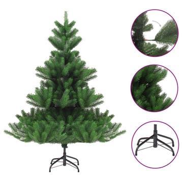 vidaXL Kunstkerstboom Nordmann 180 cm groen, Verzenden, Nieuw