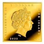 Niue. 1 Dollar 2022 1 oz Niue $1 NZD Caravaggio Saint Jerome