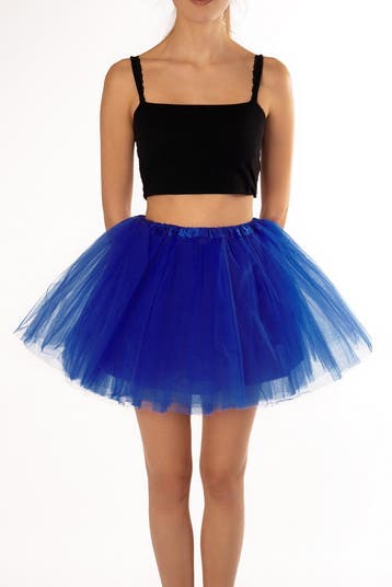 KIMU® Tutu Konings Blauw Tule Rokje XS S 140 146 152 158 164, Ophalen of Verzenden, Nieuw