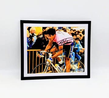 Banesto - Miguel Indurain - Gesigneerde foto -, Verzamelen, Nieuw