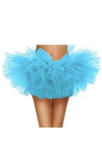 Korte Tutu Lichtblauw Tule Rokje L XL XXL Blauw Petticoat Ro, Kleding | Dames, Ophalen of Verzenden, Nieuw